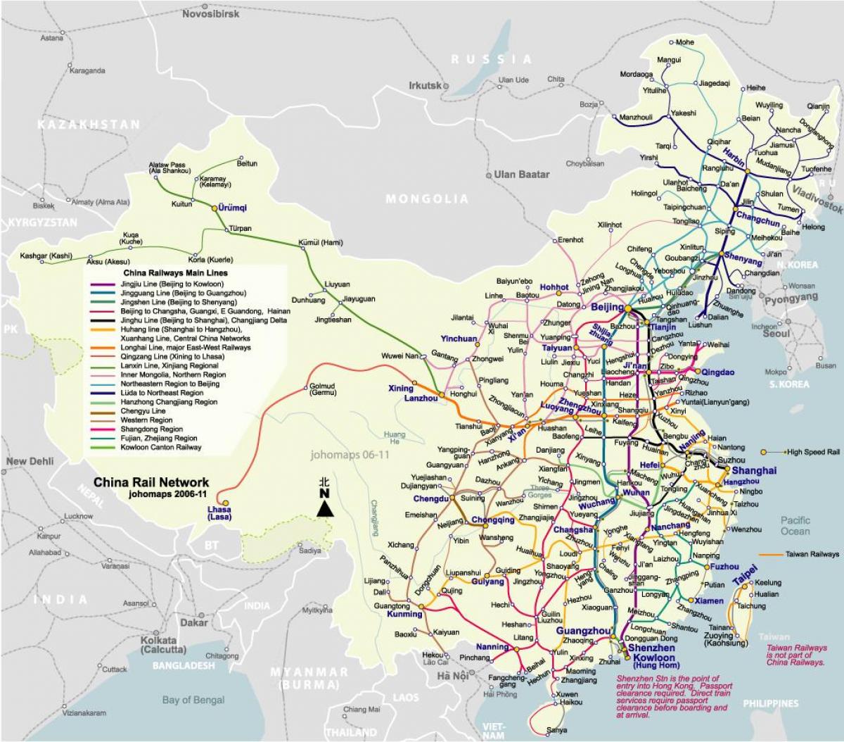 Beijing trenbide-mapa