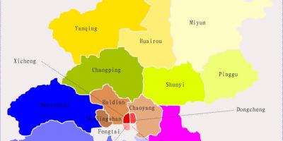 Pekin Txina mapa
