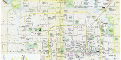 Downtown Beijing mapa