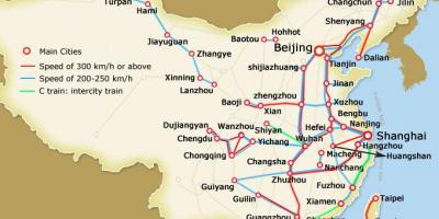Shanghai bala trena mapa