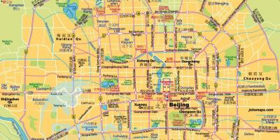 Beijing ring errepide mapa