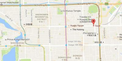Mapa mamu kale-Beijing